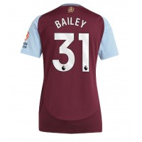 Dres Aston Villa Leon Bailey #31 Domaci za Žensko 2024-25 Kratak Rukav